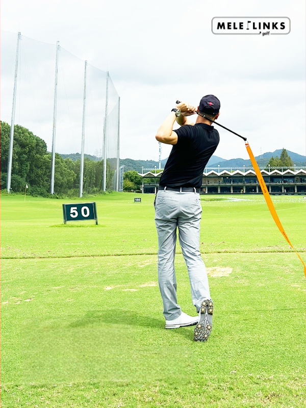 Meigao Sports golfütő helyes lendítéssel, robbanásszerű mutatóval, ostorcsapással, lendítési sebességet javító lendítési edzőeszközzel