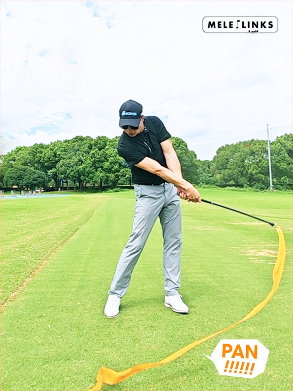 Meigao Sports golfütő helyes lendítéssel, robbanásszerű mutatóval, ostorcsapással, lendítési sebességet javító lendítési edzőeszközzel