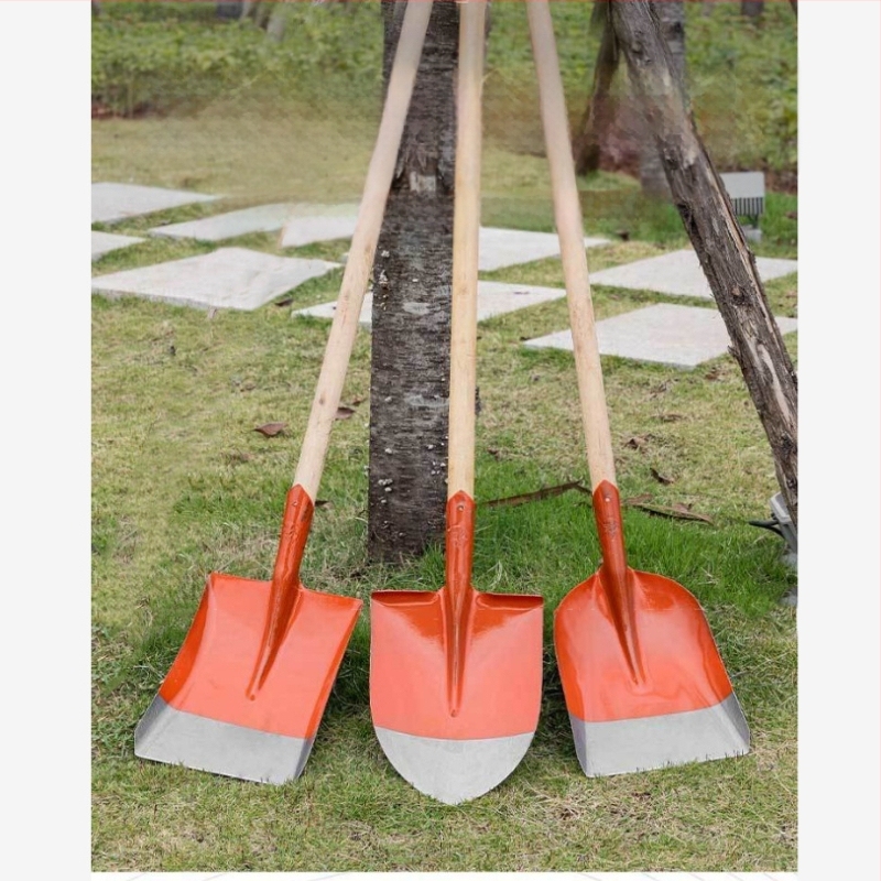 Žemės ūkio plieninis didelis kastuvas, mangano plieno kastuvas, kvadratinis kastuvas, smailus kastuvas, užsienio kastuvas, statybvietės tilto lauko smailus anglies kastuvas, sodo kastuvas