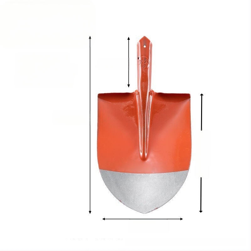 Žemės ūkio plieninis didelis kastuvas, mangano plieno kastuvas, kvadratinis kastuvas, smailus kastuvas, užsienio kastuvas, statybvietės tilto lauko smailus anglies kastuvas, sodo kastuvas