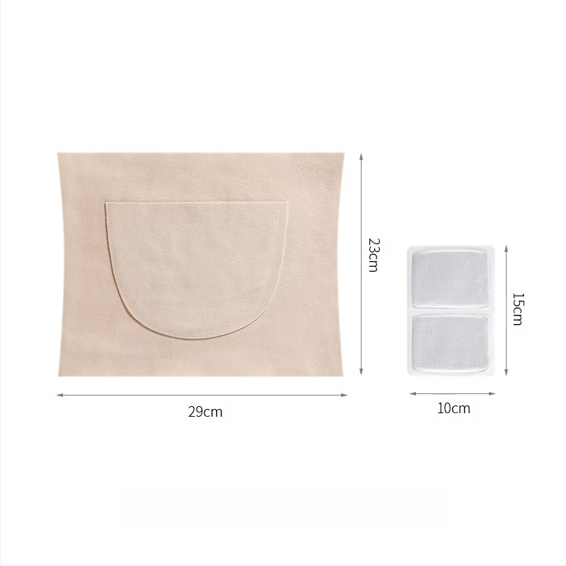 Meleg, dupla zsebes, bársonyos hasmelegítő öv, női hasmelegítő öv, megfázás elleni, meleg, rugalmas, nyom nélküli női öv