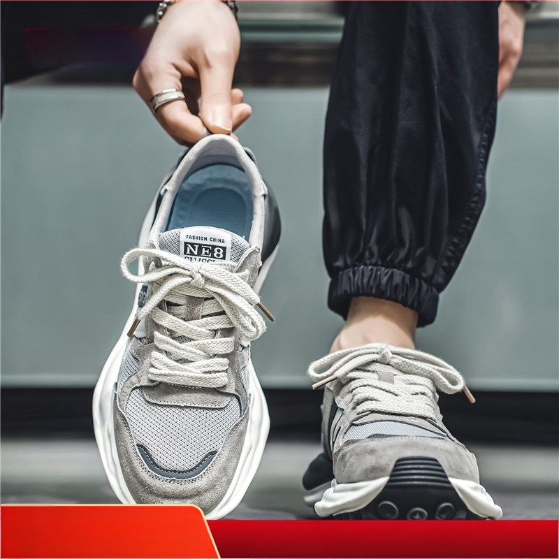 Putian férfi cipő téli hálós niche cipő ifjúsági alkalmi, minden mérkőzéshez megfelelő, puha talpú, könnyű futócipő ősszel és télen