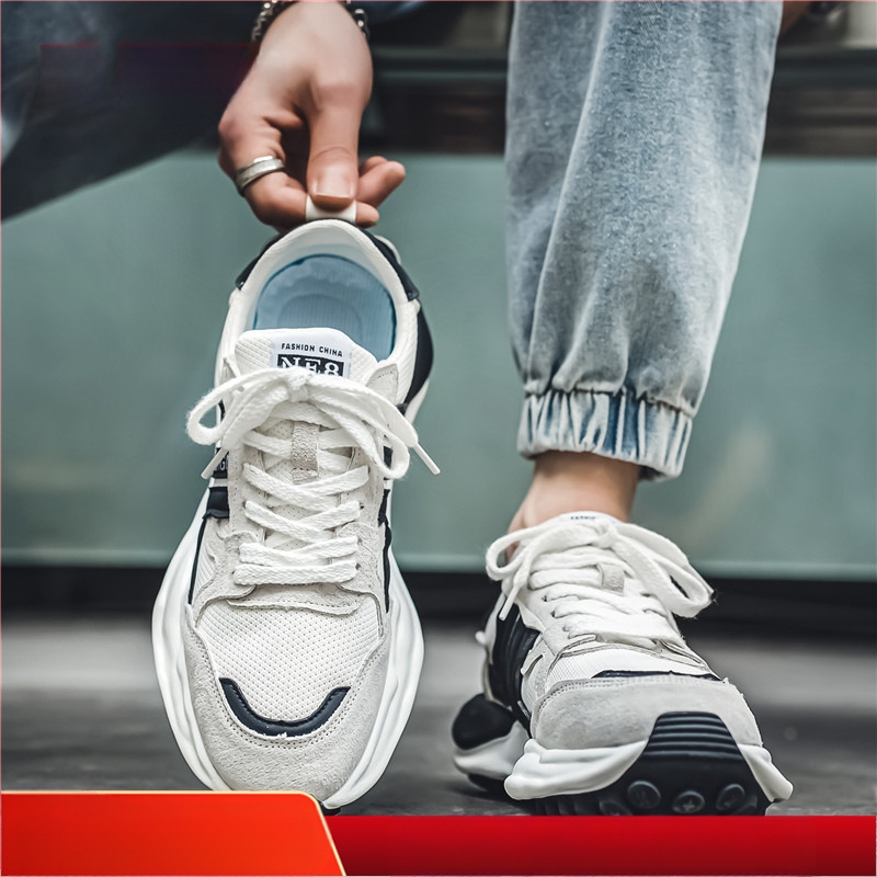 Putian férfi cipő téli hálós niche cipő ifjúsági alkalmi, minden mérkőzéshez megfelelő, puha talpú, könnyű futócipő ősszel és télen