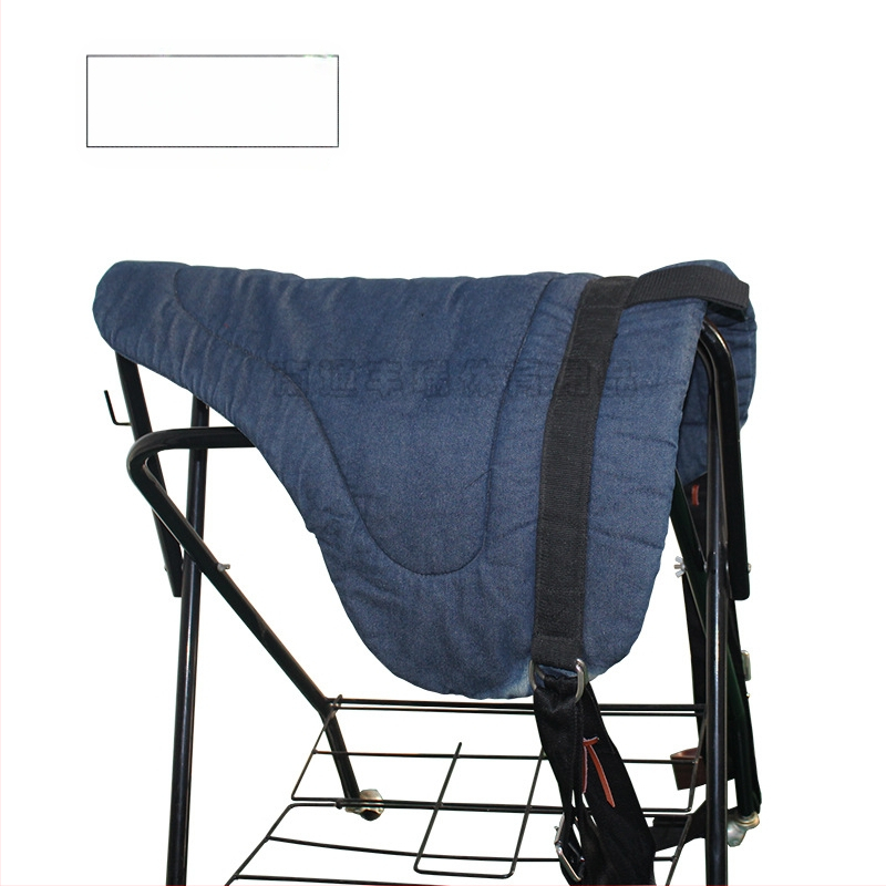 Lovagló nyeregvédő pedállal Battleback pad pamut farmer lélegző izzadságelnyelő lovas izzadságtartó fiók Horse Factory