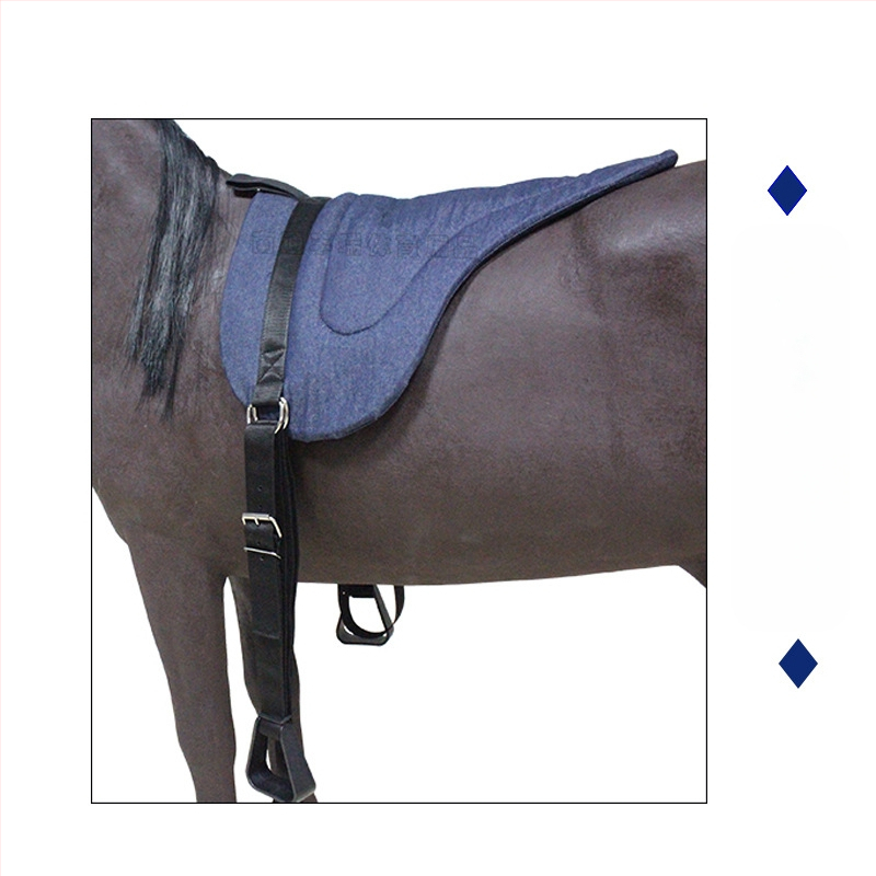 Lovagló nyeregvédő pedállal Battleback pad pamut farmer lélegző izzadságelnyelő lovas izzadságtartó fiók Horse Factory