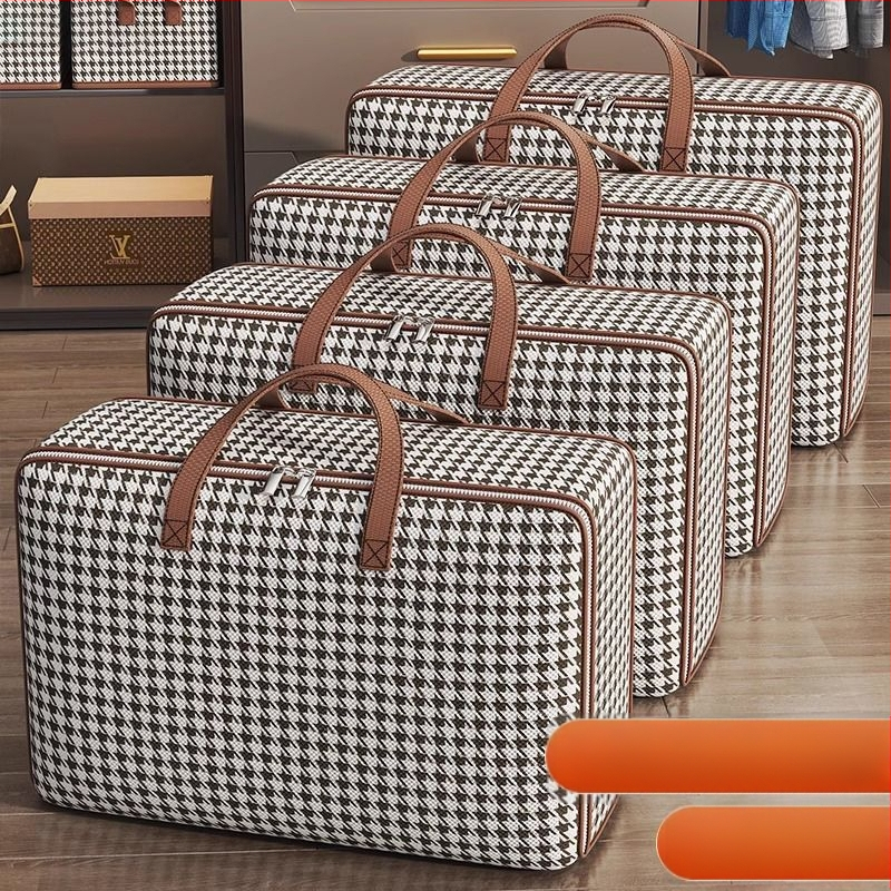 Didelės talpos lovatiesės krepšys, studentų bagažo apdailos krepšys, drėgmei atsparus vandeniui atsparus krepšys, namų laikymo krepšys drabužiams