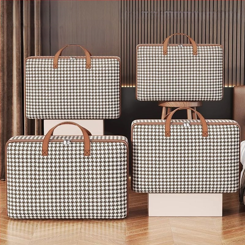 Didelės talpos lovatiesės krepšys, studentų bagažo apdailos krepšys, drėgmei atsparus vandeniui atsparus krepšys, namų laikymo krepšys drabužiams