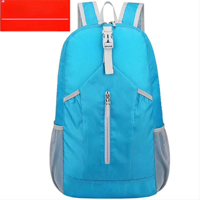 Összecsukható kültéri hátizsák unisex hegymászó táska alkalmi utazó hordozható kis hátizsák bőrtáska új