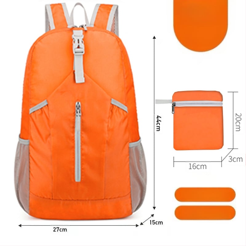 Összecsukható kültéri hátizsák unisex hegymászó táska alkalmi utazó hordozható kis hátizsák bőrtáska új