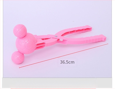 Sniego gniūžčių segtukas, žaidžiantis smėlyje ir vandenyje, vaikų žiemos lauko žaislai, kūdikis žaidžia sniege, segtukas, interaktyvus sniego gniūžčių kovos įrankis