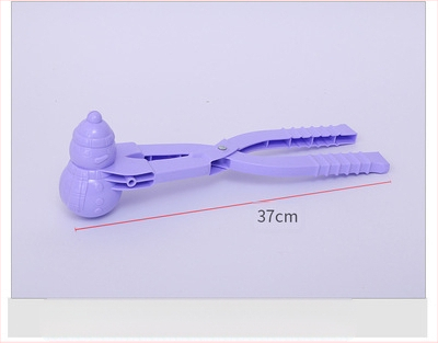 Sniego gniūžčių segtukas, žaidžiantis smėlyje ir vandenyje, vaikų žiemos lauko žaislai, kūdikis žaidžia sniege, segtukas, interaktyvus sniego gniūžčių kovos įrankis
