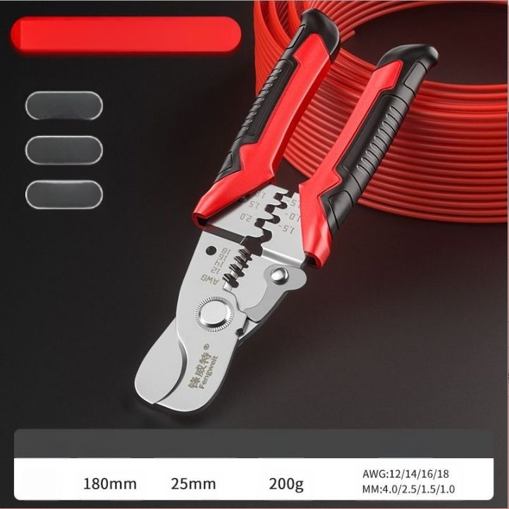 Feng Witt daugiafunkcinės replės vielos replės nuo vieno iki penkių spaustuvų vielos nuėmiklis elektrikas vielos pjaustytuvas vielos spaustukas