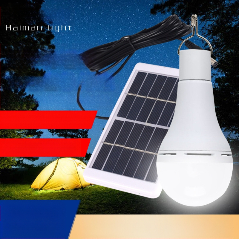 Päikeseenergia laadimise pirn ööturu müügilettide valgus mobiilne LED-valgusti kämpingukoha voolukatkestus avariivalgustus õues