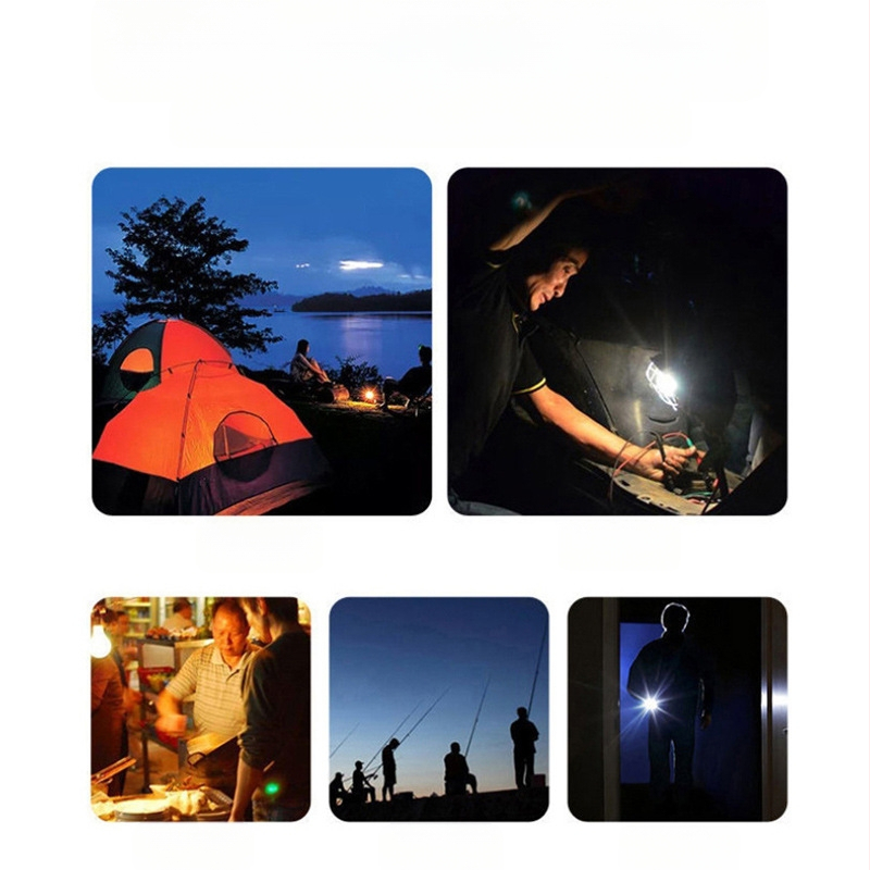 Päikeseenergia laadimise pirn ööturu müügilettide valgus mobiilne LED-valgusti kämpingukoha voolukatkestus avariivalgustus õues