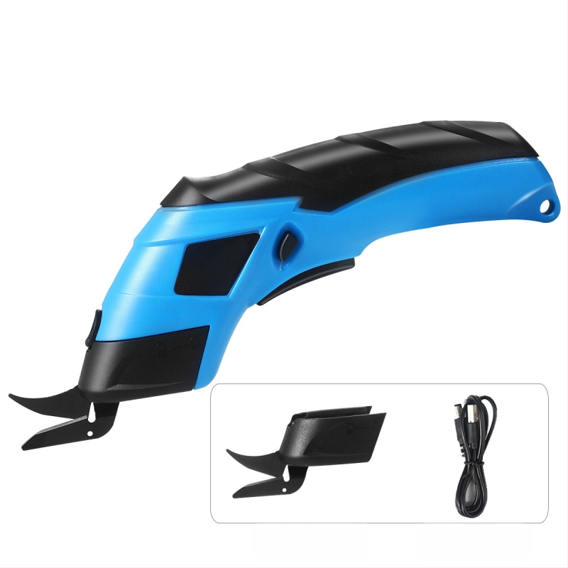 Elektrinės elektrinės žirklės audinio pjovimo artefaktas rankinės žirklės drabužiai kartonas kilimas oda audinys mažas audinio pjovimo staklės