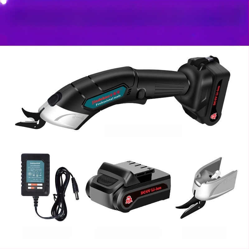 Elektrinės elektrinės žirklės audinio pjovimo artefaktas rankinės žirklės drabužiai kartonas kilimas oda audinys mažas audinio pjovimo staklės