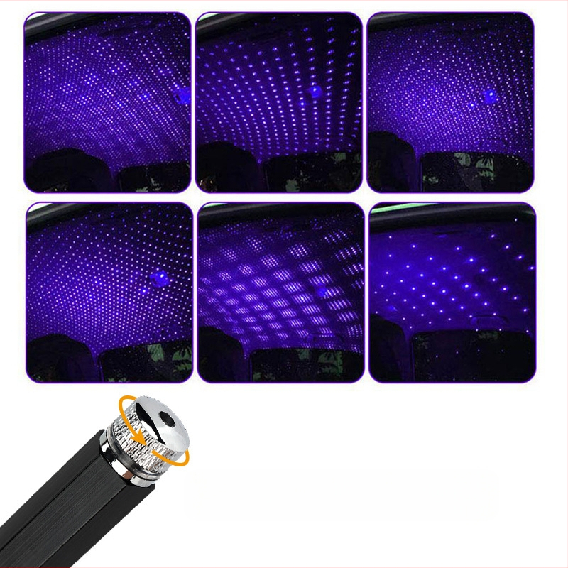 USB Star Air lamp atmosfäärilamp auto tähe atmosfäärilamp modifitseeritud salongi projektsioonlamp auto piiriülene