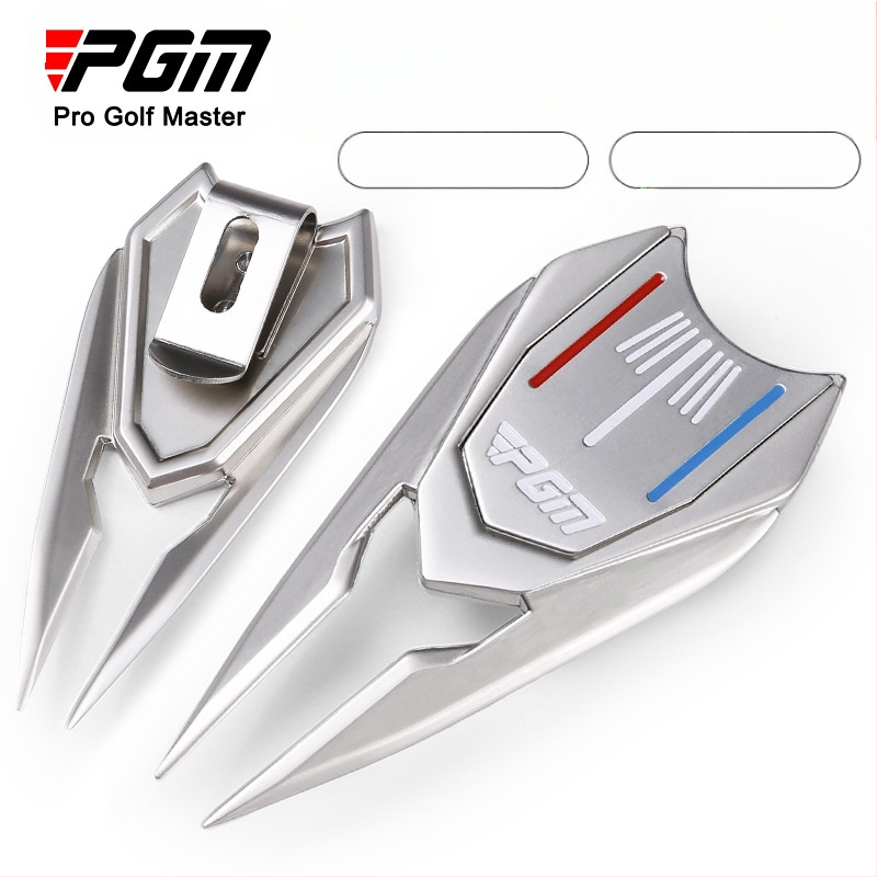 PGM golf zöld villajavító fairway javító szerszám Mark fém anyagú golf szerszámvillával