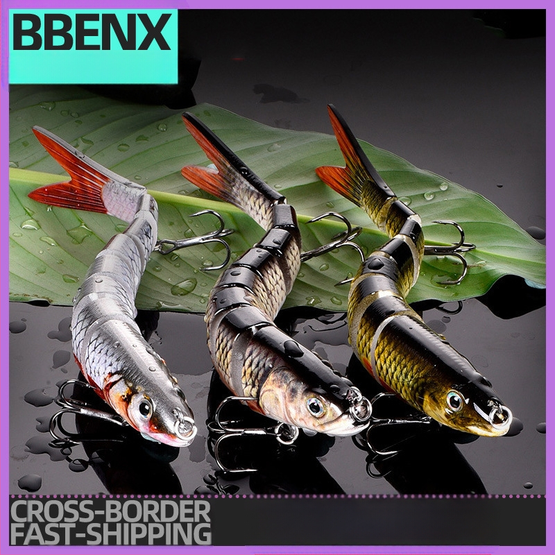 Daugiasluoksnis „Luya“ masalas, 8 sekcijų masalas gėlavandenei žuviai, jūrinei žūklei, 13,5 cm panardintas masalas, netikras masalas, daugiasluoksnis „Luya“ masalas.