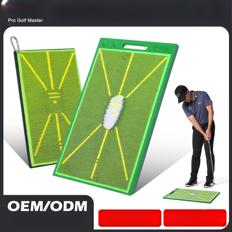 PGM golfpad gyöngyütés pálya kezdő edzés nyomérzékelő pad lendítő edzőgép