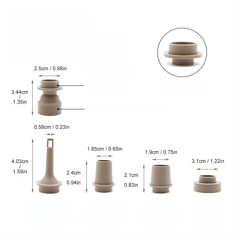 Új kültéri kemping légpumpa, kényelmes, kompakt és nagy teljesítményű légpumpa, kempingvilágítással ellátott többfunkciós légpumpa hordó