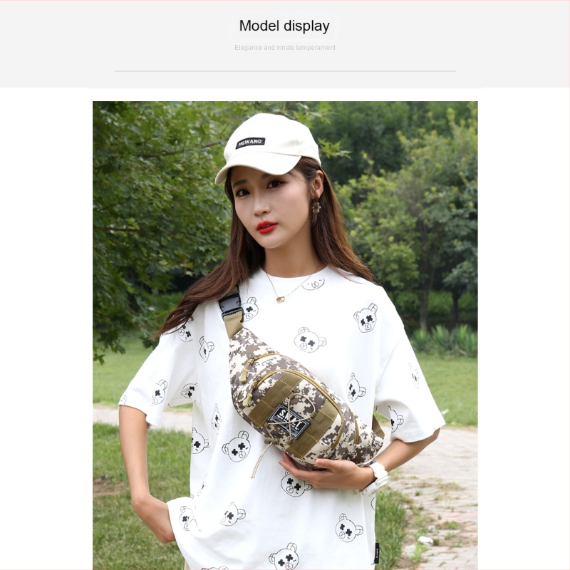 Jauna stila jostas soma vīriešiem un sievietēm, daudzfunkcionāla āra sporta soma pleciem, kasiera biznesa mobilā tālruņa monētu maciņš, vairumtirdzniecības tendences