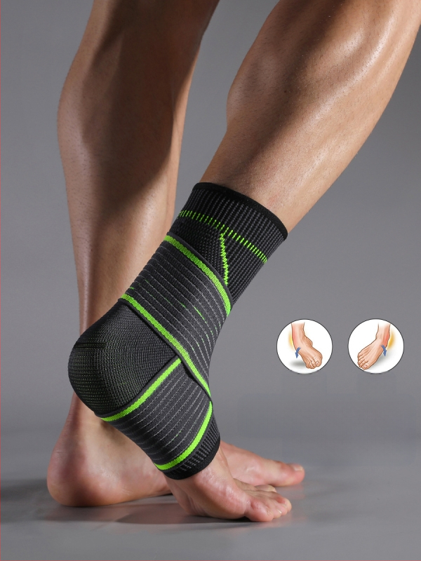 Vbosi Спортна опора за глезена под налягане, противоплъзгаща, дишаща, за бягане на открито, таекуондо, бадминтон, баскетбол, производител на едро