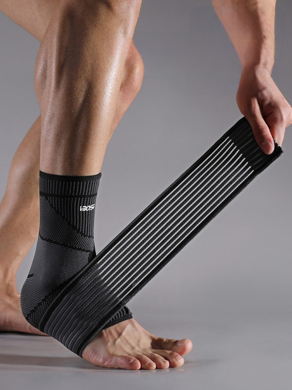 Vbosi Спортна опора за глезена под налягане, противоплъзгаща, дишаща, за бягане на открито, таекуондо, бадминтон, баскетбол, производител на едро