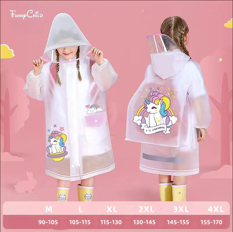 Παιδικό αδιάβροχο για μωρά, νηπιαγωγείο, μαθητής δημοτικού σχολείου, πόντσο με κάθισμα σχολικής τσάντας, αγόρια, κορίτσια, αδιάβροχο, χονδρική πώληση