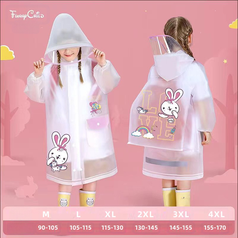 Παιδικό αδιάβροχο για μωρά, νηπιαγωγείο, μαθητής δημοτικού σχολείου, πόντσο με κάθισμα σχολικής τσάντας, αγόρια, κορίτσια, αδιάβροχο, χονδρική πώληση