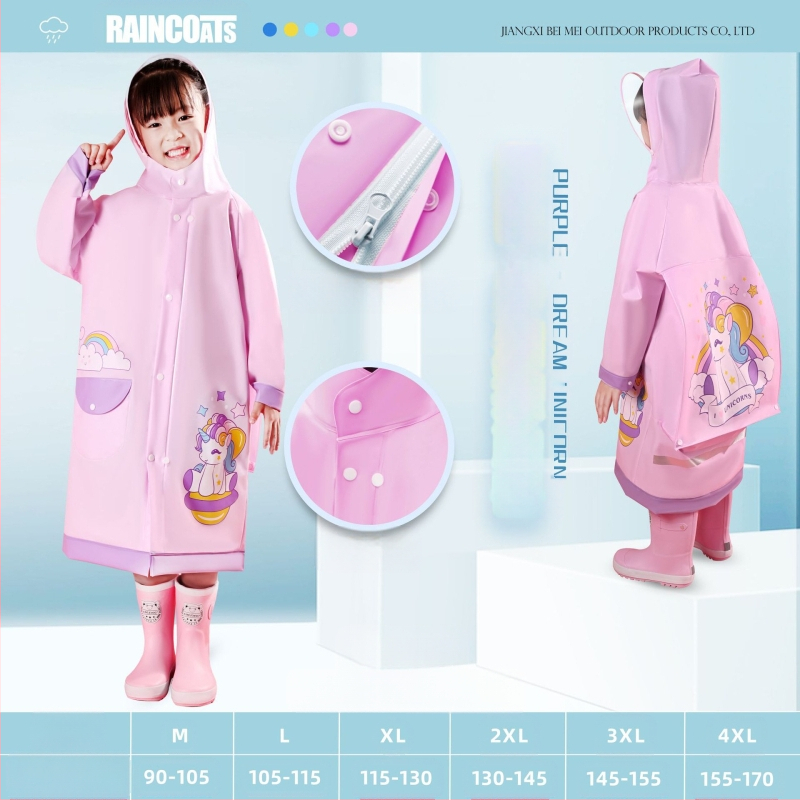 Παιδικό αδιάβροχο για μωρά, νηπιαγωγείο, μαθητής δημοτικού σχολείου, πόντσο με κάθισμα σχολικής τσάντας, αγόρια, κορίτσια, αδιάβροχο, χονδρική πώληση