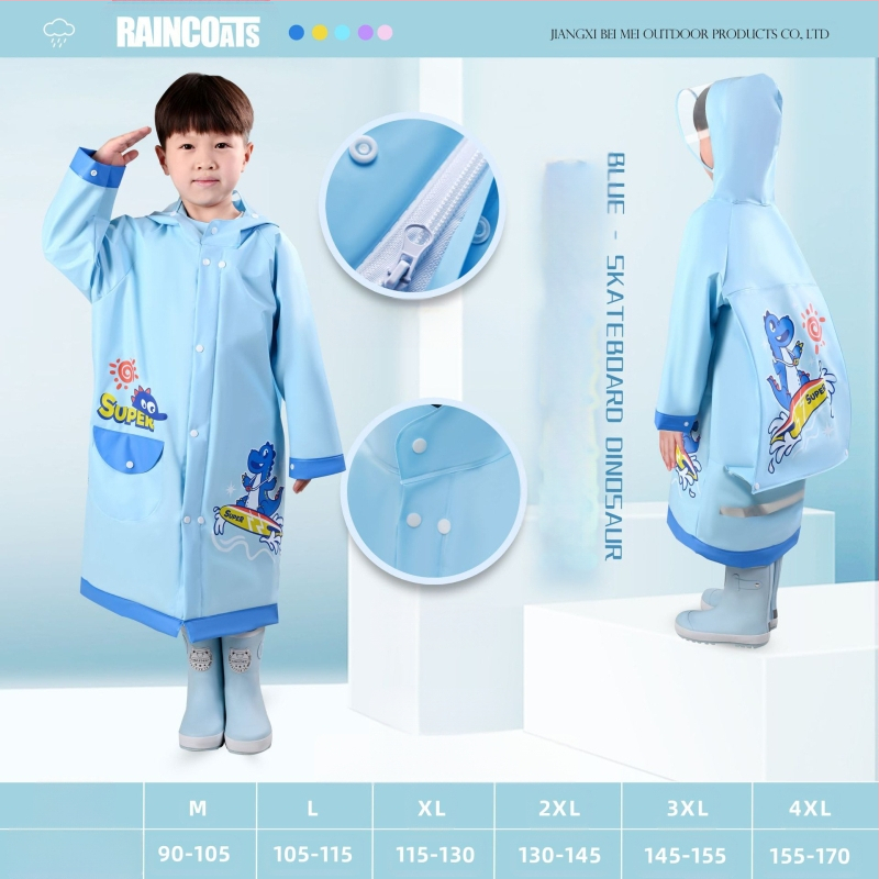 Παιδικό αδιάβροχο για μωρά, νηπιαγωγείο, μαθητής δημοτικού σχολείου, πόντσο με κάθισμα σχολικής τσάντας, αγόρια, κορίτσια, αδιάβροχο, χονδρική πώληση