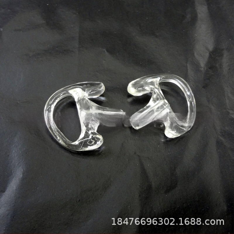 Аксесоари за въздуховоди, кука за ухо, уоки-токи, слушалки за мобилен телефон, силиконови меки тапи за уши, D-образна триъгълна стойка за уши, слушалки