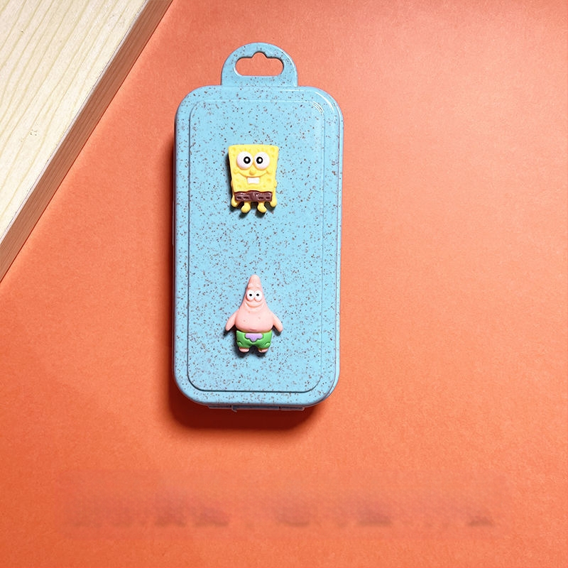 Összecsukható evőeszközkészlet Diákoknak Hordozható Utazó Evőpálcika Kanál Villa Öt darabos készlet Tárolás Kültéri Egyéb