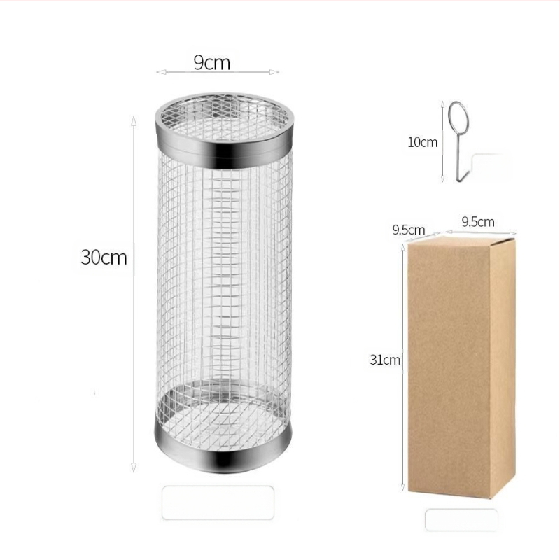 Amazoni rullgrilli puurivarustuse grillikorv täiustatud välistingimustes kasutatav grill roostevabast terasest grillitünn grillimisriistad