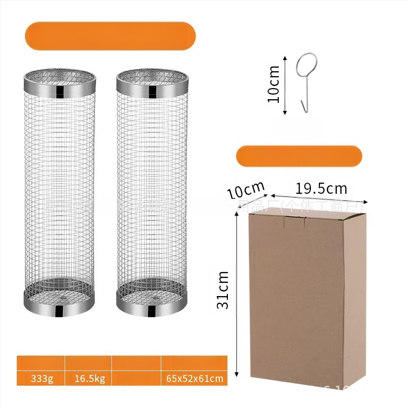 Amazoni rullgrilli puurivarustuse grillikorv täiustatud välistingimustes kasutatav grill roostevabast terasest grillitünn grillimisriistad