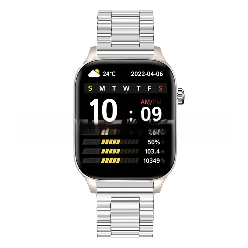 Határokon átnyúló új i82 okosóra pulzusmérő Bluetooth hívás lépésszámláló sportóra okoskarkötő dropshipping