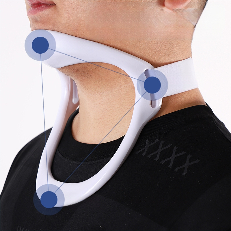Dispozitiv de tracțiune pentru gât pentru uz casnic, corector de înclinare înainte a coloanei cervicale pentru gât și umăr, instrument de susținere a gâtului pentru corectarea posturii pentru persoanele care petrec mult timp privind în jos