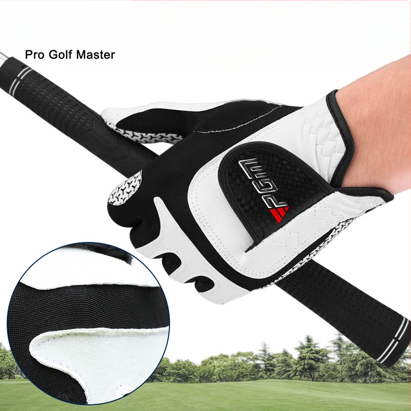 PGM golfikindad meestele, elastsed maagilised kindad, libisemiskindlad, hingavad, ülipeened riidest kindad, ühe käega, vasakule ja paremale.