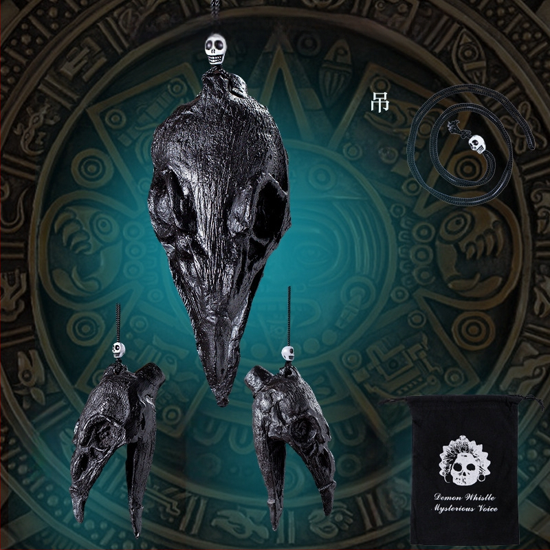 Okariini dekompressioonimänguasi, kummituskõne, vile, halloween, asteekide surmavile, deemon, õuduskare, flööt, meelelahutus