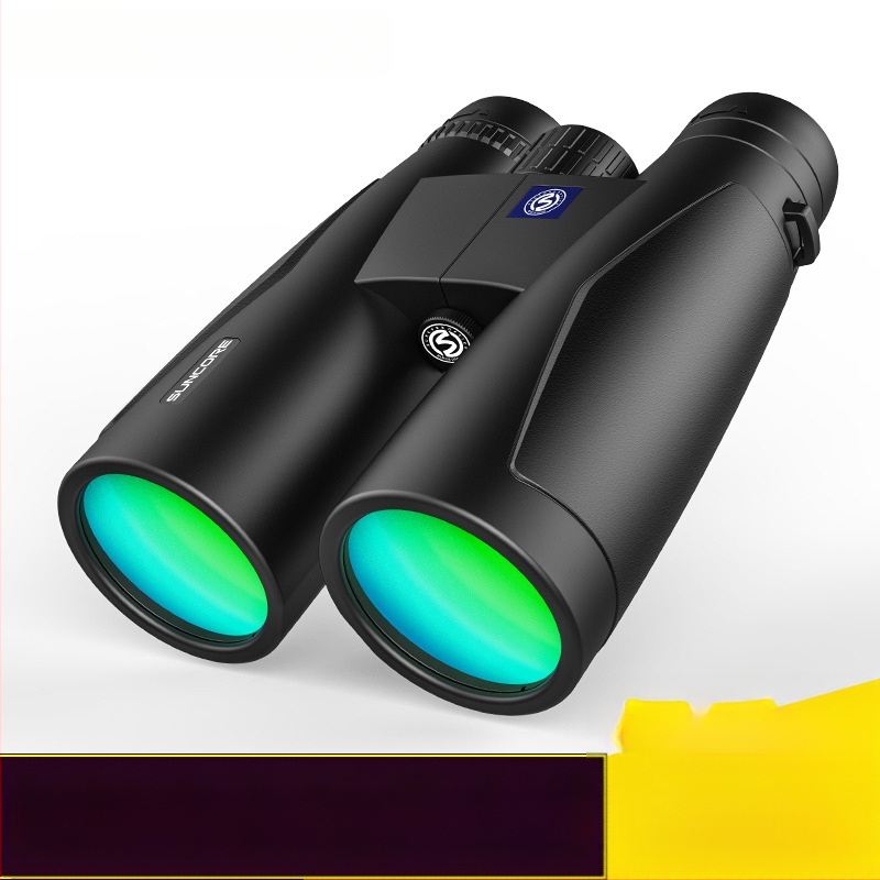 „Suncore Shunguang Rhino“ žiūronai 12x50/15x52 teleskopas, HD 50 kalibras, vandeniui atsparus taškas
