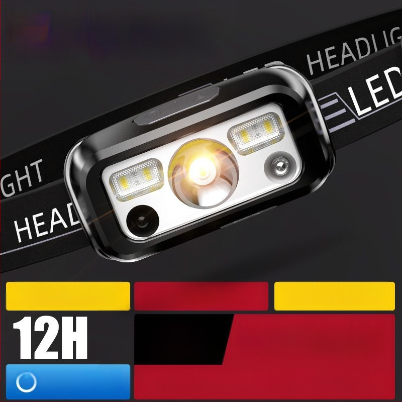 Stiprus priekinių žibintų įkrovimas, itin ryškus, įkraunamas, lauko, ant galvos tvirtinamas, ištvermės užtikrinantis, specialus ilgas žibintuvėlis žvejybai.