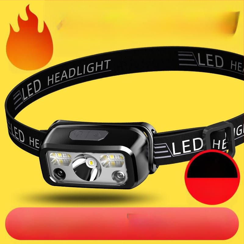 Stiprus priekinių žibintų įkrovimas, itin ryškus, įkraunamas, lauko, ant galvos tvirtinamas, ištvermės užtikrinantis, specialus ilgas žibintuvėlis žvejybai.