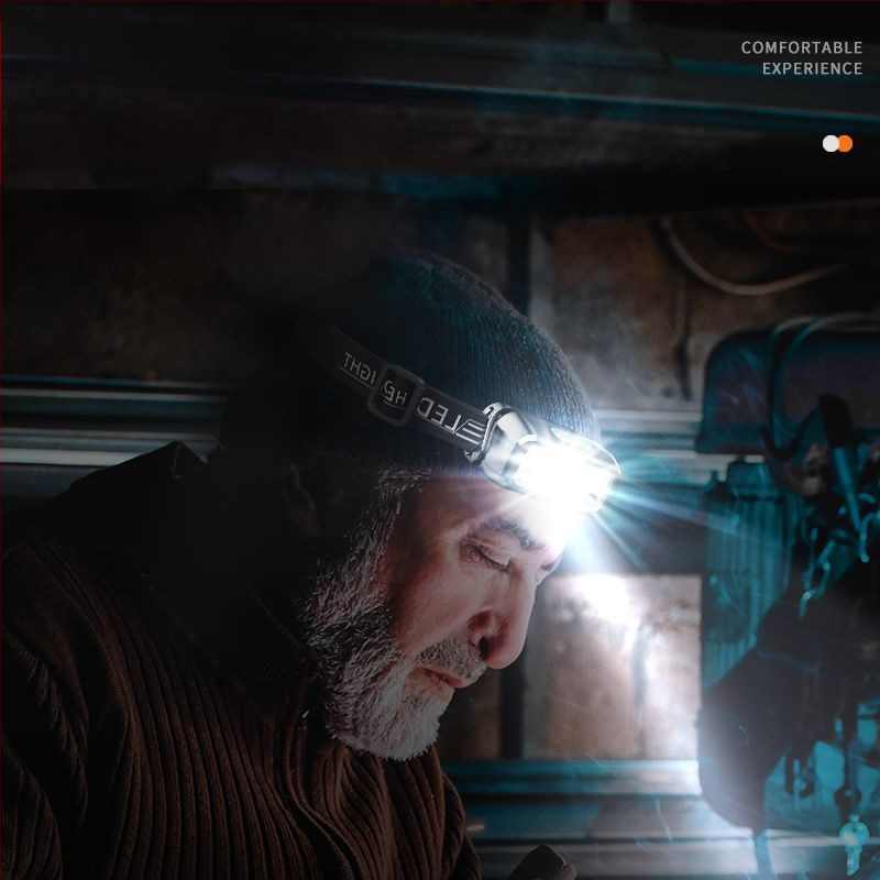 Stiprus priekinių žibintų įkrovimas, itin ryškus, įkraunamas, lauko, ant galvos tvirtinamas, ištvermės užtikrinantis, specialus ilgas žibintuvėlis žvejybai.