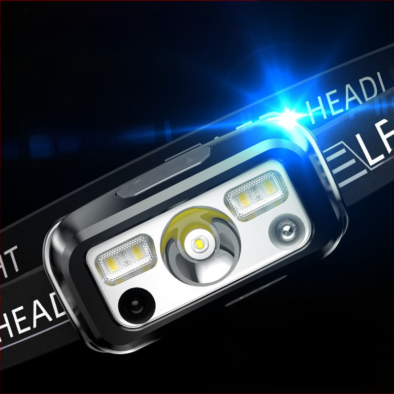 Stiprus priekinių žibintų įkrovimas, itin ryškus, įkraunamas, lauko, ant galvos tvirtinamas, ištvermės užtikrinantis, specialus ilgas žibintuvėlis žvejybai.