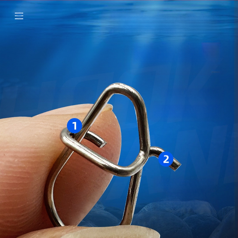 150 darab/doboz rozsdamentes acél luya tök tűs csali hamis csali továbbfejlesztett csatlakozó horgászfelszerelés-kiegészítők nagykereskedelme