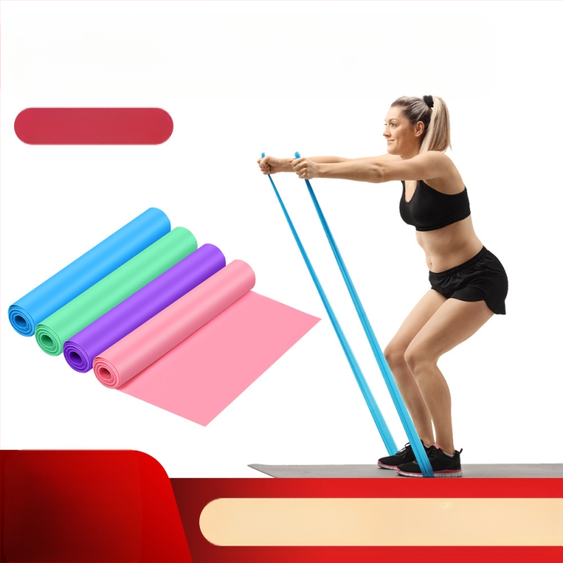 Фабричен колан с директно издърпване, еластичен колан, колан за съпротивление, 2 метра, 1500 силова тренировка, място за отпечатване на лого