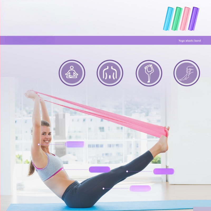 Фабричен колан с директно издърпване, еластичен колан, колан за съпротивление, 2 метра, 1500 силова тренировка, място за отпечатване на лого