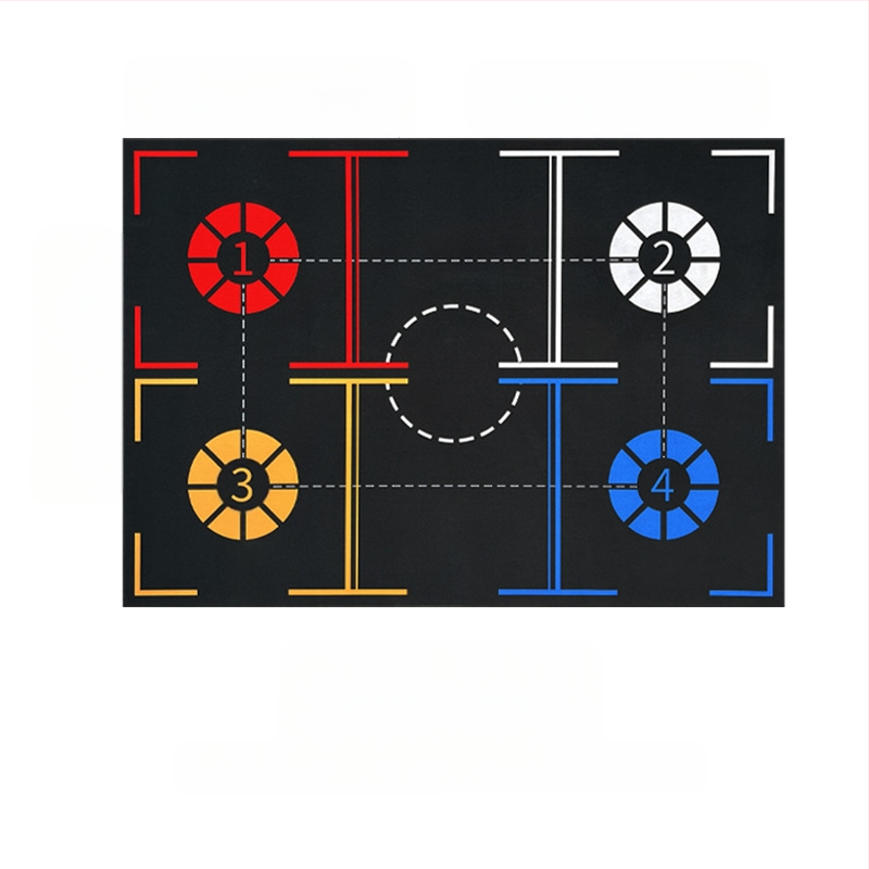 Dai Home Footstep Indoor Mat Ball Control Step Mat Mute Dribling Equipment Детска тренировъчна спомагателна постелка Звукоизолация