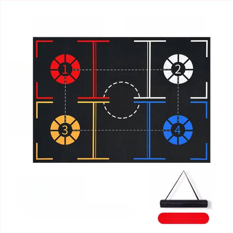 Dai Home Footstep Indoor Mat Ball Control Step Mat Mute Dribling Equipment Детска тренировъчна спомагателна постелка Звукоизолация